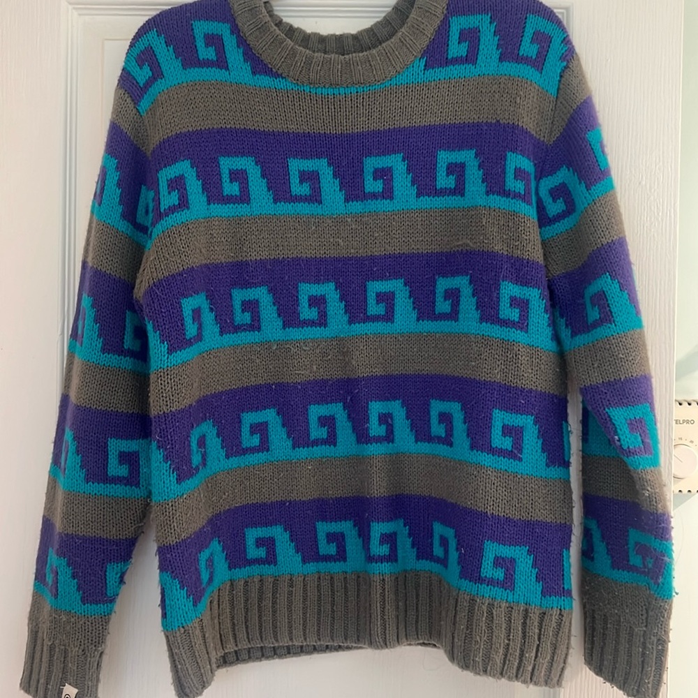 Retro ski sweater